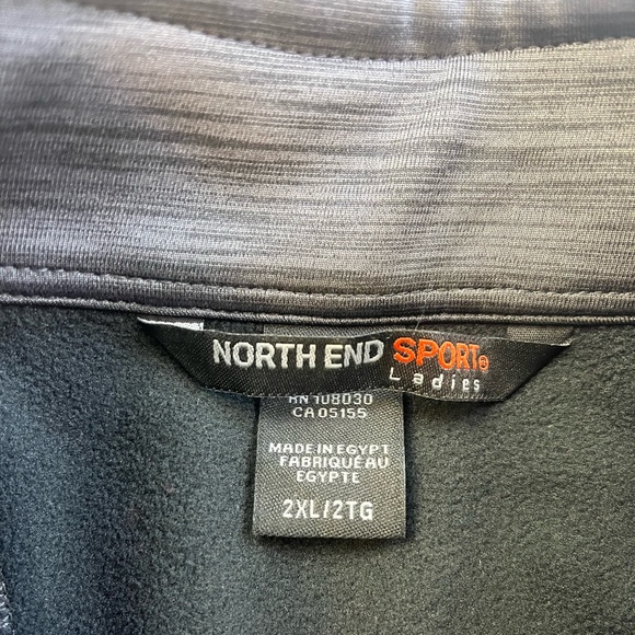 North End Sport women’s zip up sweater r77-28 - Picture 4 of 4